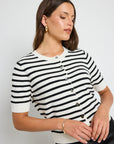 STORIES BE TOLD MIME CASHMERE BLEND CARDIGAN