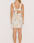 MINKPINK SIRENA TIE BACK MINI DRESS