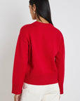 BY ROSA NEGATIVE CREW NECK JUMPER