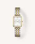 ROSEFIELD OCTAGON XS WHITE SILVER GOLD BRACELET WATCH