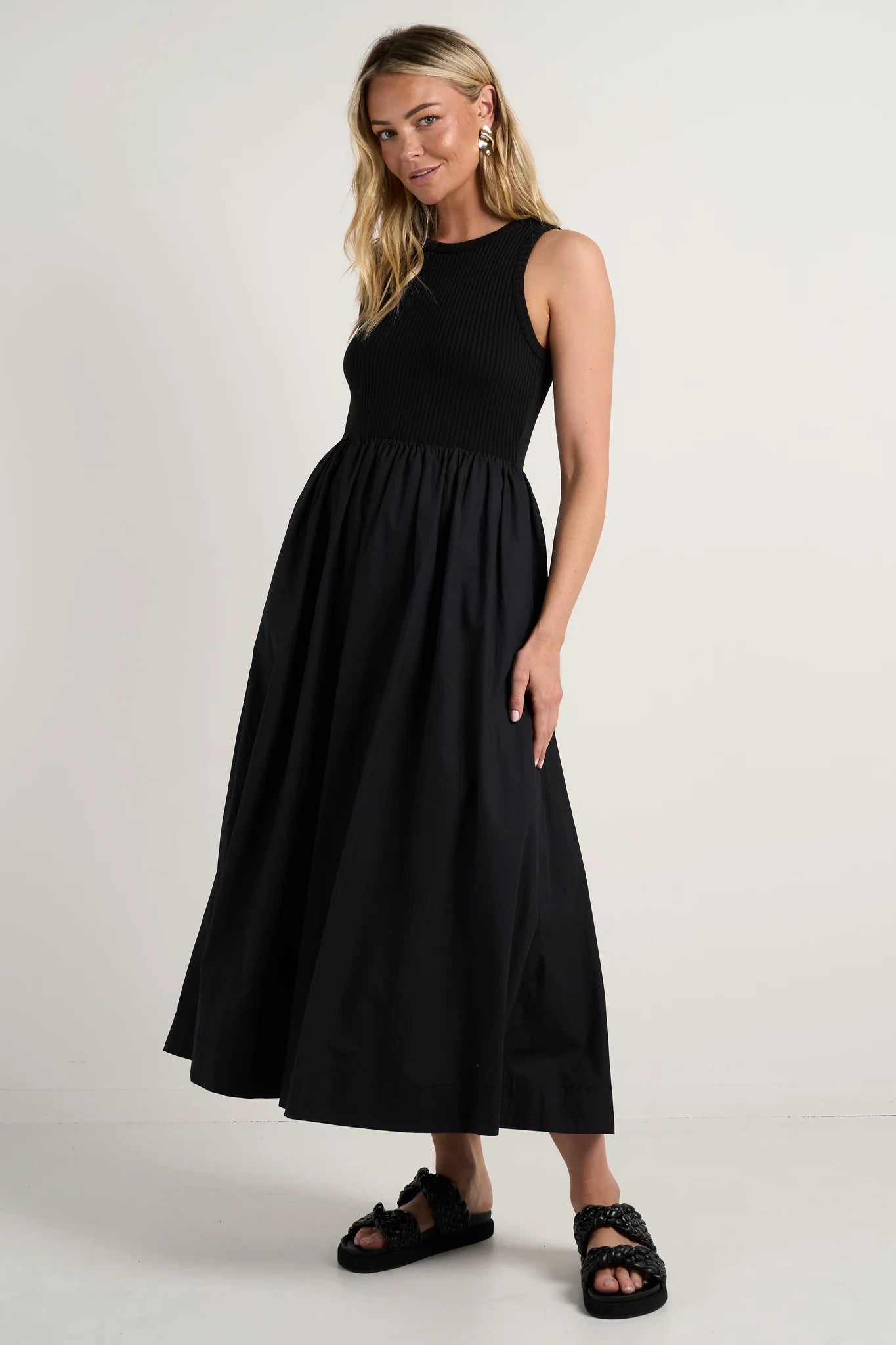 formal dress pant shirt combination RE:UNION INDISPENSABLE MIDI DRESS – Boutique on Main Street