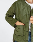 STORIES BE TOLD PEAK OVERSIZED PADDED SHELL JACKET