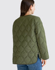 STORIES BE TOLD PEAK OVERSIZED PADDED SHELL JACKET
