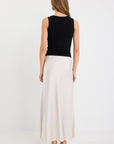 STORIES BE TOLD PRODIGY PEARL SATIN BIAS MAXI SKIRT