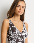 SEA LEVEL KASTELLO CROSS FRONT TANKINI + MID PANT SET