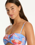 SEA LEVEL INDOCHINE TWIST BANDEAU + CHEEKY PANT SET