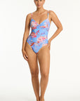 SEA LEVEL INDOCHINE CROSS FRONT SCOOP BACK ONE PIECE