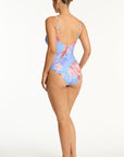 SEA LEVEL INDOCHINE CROSS FRONT SCOOP BACK ONE PIECE