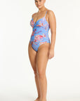 SEA LEVEL INDOCHINE CROSS FRONT SCOOP BACK ONE PIECE