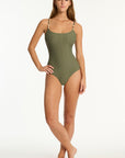 SEA LEVEL CARACUS SCOOP NECK ONE PIECE