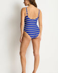 SEA LEVEL VOYAGE CROSS FRONT SCOOP BACK ONE PIECE