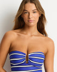 SEA LEVEL VOYAGE U BAR BANDEAU ONE PIECE