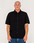 RUSTY OVERTONE SS LINEN SHIRT
