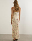AUGUSTE ANNIE TIE SLIP MAXI DRESS
