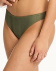 SEA LEVEL CARACUS CROSS FRONT MULTIFIT BRA TOP + REGULAR CHEEKY PANT SET