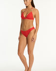 SEA LEVEL CARACUS TRI HALTER TOP + REGULAR CHEEKY PANT SET