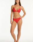 SEA LEVEL CARACUS TRI HALTER TOP + REGULAR CHEEKY PANT SET