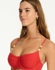 SEA LEVEL CARACUS BALCONETTE BRA + REGULAR CHEEKY PANT SET