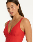 SEA LEVEL CARACUS SCOOP BACK PANEL LINE ONE PIECE