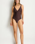 SEA LEVEL ZEN SCOOP BACK PANEL LINE ONE PIECE