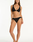 SEA LEVEL BABYLON BOW TIE PLUNGE TOP + BOW TIE PANT SET
