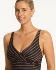 SEA LEVEL RIPTIDE CROSS FRONT MULTIFIT ONE PIECE