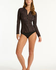SEA LEVEL RIPTIDE LONG SLEEVED RASH VEST