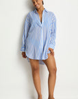 SEA LEVEL VACAY CRUISE SHIRT - CHAMBRAY