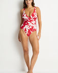SEA LEVEL LEILANA SCOOP BACK PANEL LINE ONE PIECE
