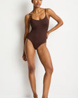 SEA LEVEL MYTHOS SCOOP NECK ONE PIECE
