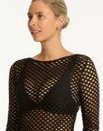 SEA LEVEL CASTAWAY MESH COVER UP