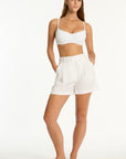 SEA LEVEL SHORE LINEN BOAT SHORT