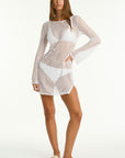 SEA LEVEL CASTAWAY MESH COVER UP