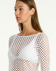 SEA LEVEL CASTAWAY MESH COVER UP