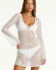 SEA LEVEL CASTAWAY MESH COVER UP