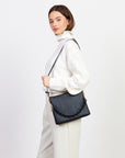 SABEN CROSSBODY MATILDA BLACK + TONAL CHAIN