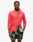 SUPERDRY HAWAIIAN PRINT 17 SWIM SHORT ALOHA