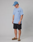 JUST ANOTHER FISHERMAN SNAPPER LOGO TEE