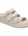 BIRKENSTOCK FLORIDA III FLEX PLATFORM EVA NARROW - EGGSHELL