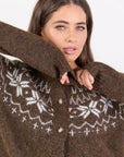 AMONG THE BRAVE SHETLAND FAIRISLE CARDIGAN