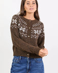 AMONG THE BRAVE SHETLAND FAIRISLE CARDIGAN