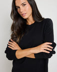 BY ROSA STAYCATION FINE GAUGE CASHMERE BLEND KNIT JUMPER