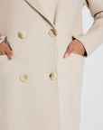 BY ROSA STOCKHOLM WOOL BLEND COAT