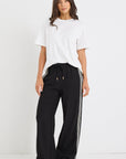 STORIES BE TOLD VIBE JACQUARD STRIPE WIDE LEG PANTS