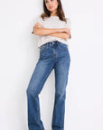 BYROSA SOHO MID HIGH RISE STRAIGHT JEAN