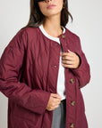 STORIES BE TOLD PEAK OVERSIZED PADDED SHELL JACKET