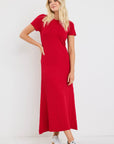 STORIES BE TOLD TAKEN SS CREWNECK KNIT MAXI DRESS