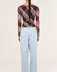 STAPLE THE LABEL ARLES MESH TOP