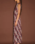 STAPLE THE LABEL PLAIN MESH MIDI DRESS