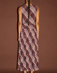 STAPLE THE LABEL PLAIN MESH MIDI DRESS